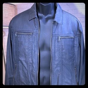 John Varvatos Jean 9-zipper Jacket